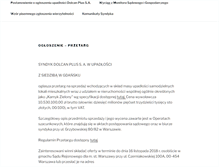 Tablet Screenshot of polesie.dolcan.com.pl
